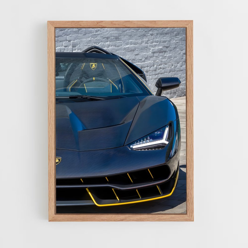 Poster GTR Fantasmagorique – affiche Lamborghini (vue 4)